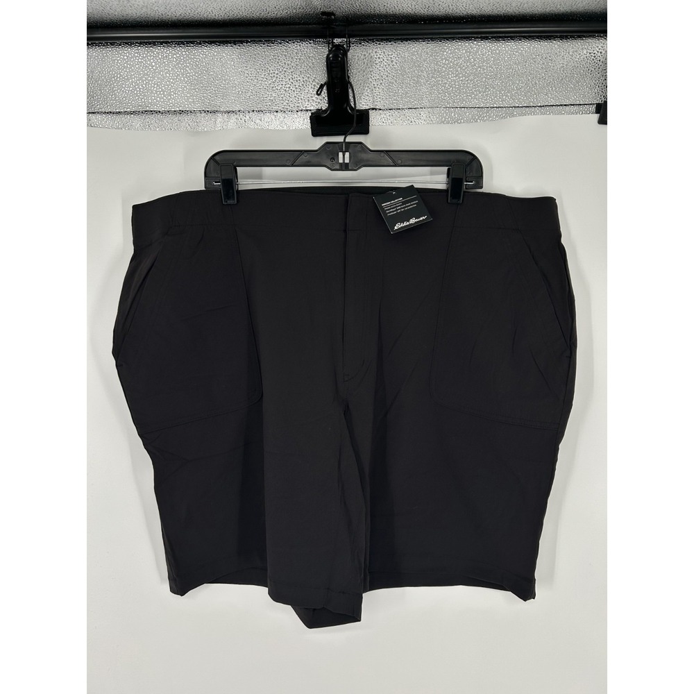 Eddie Bauer Horizon Bermuda Shorts Womens Size 24W High‎ Rise Hiking Nylon Chino
